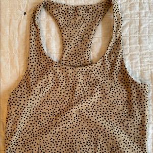 Abercrombie & Fitch leopard tank top